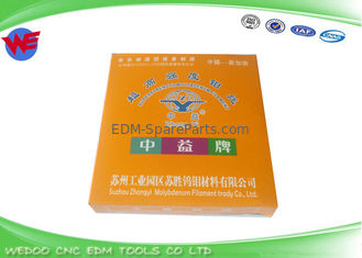 I materiali di consumo del cavo EDM del cavo di Moly dimensiona la lunghezza di 2000M * di 0.18mm/bobina