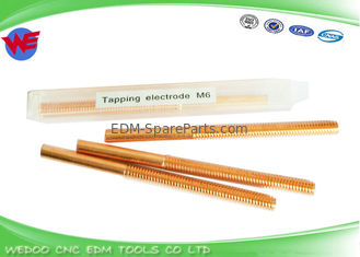 Alta precisione M6 EDM che infila il filo del rame degli elettrodi che spilla il passo sottile di 0.75mm