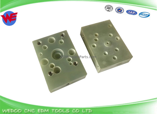 Piastra isolante inferiore A290-8119-Z764 Blocco a getto inferiore Fanuc EDM Parti 56x40x13