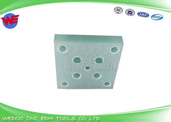 F318 Fanuc Piastra isolante inferiore EDM Parti della macchina 40*40*9T GUIDE BASE