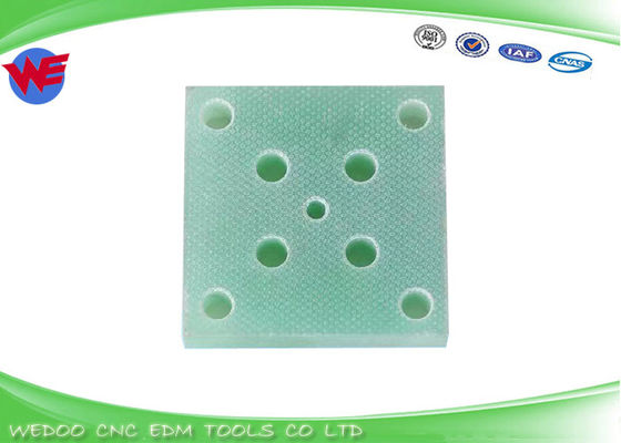 F318 Fanuc Piastra isolante inferiore EDM Parti della macchina 40*40*9T GUIDE BASE